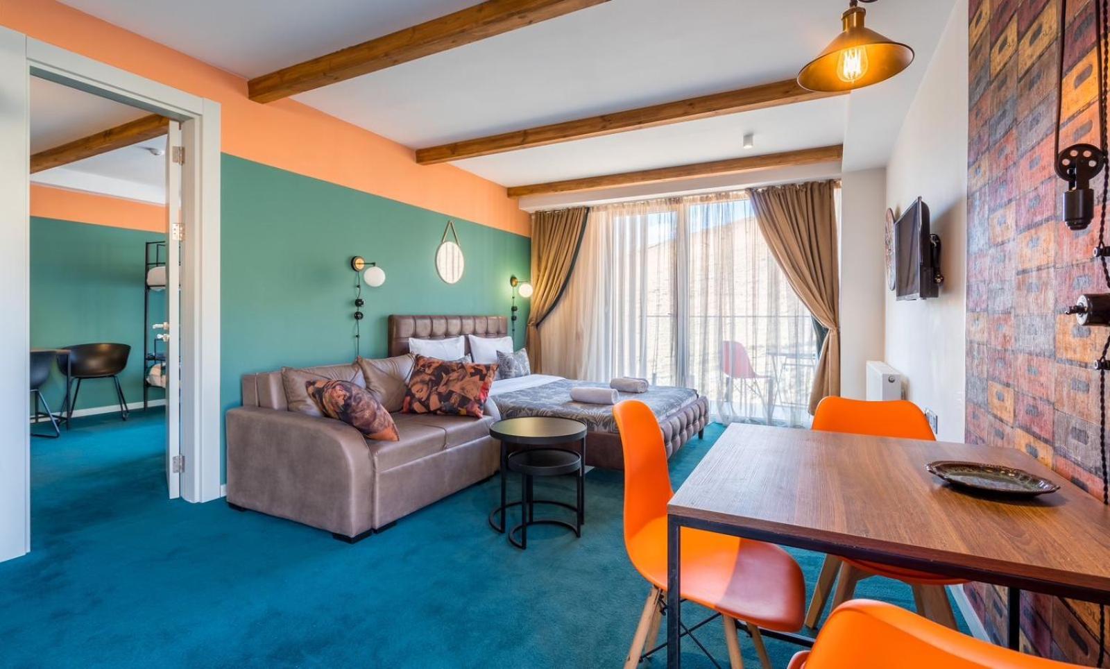 New Gudauri Gn Apartments In Atrium Zimmer foto