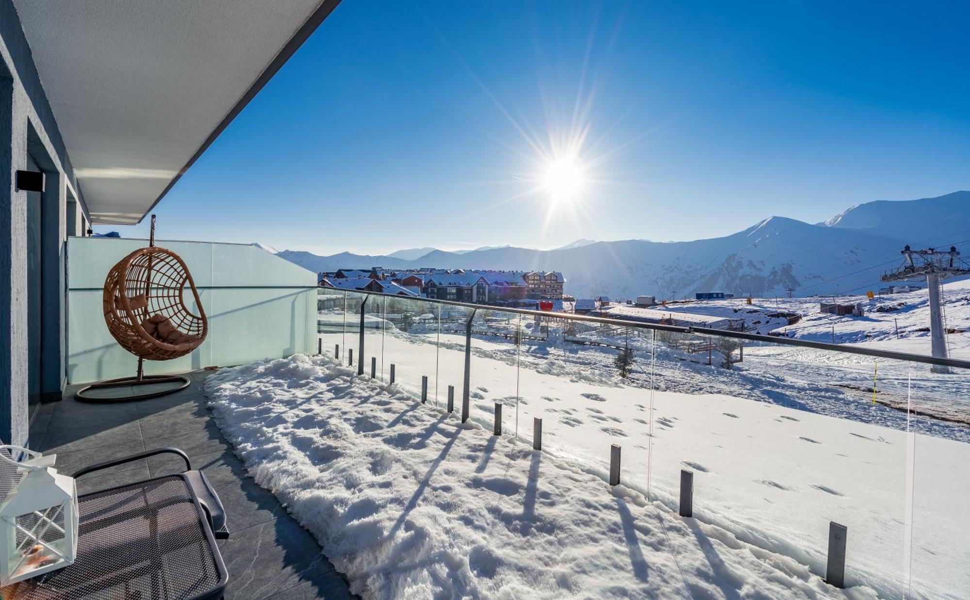 New Gudauri Gn Apartments In Atrium Exterior foto