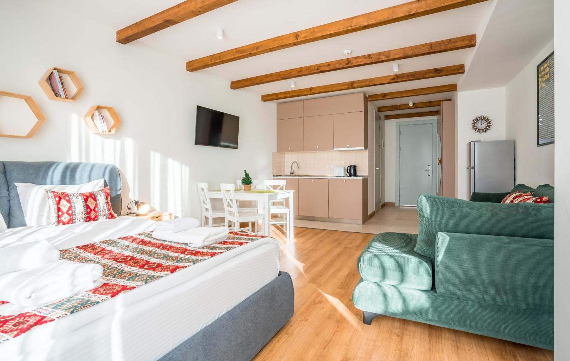 New Gudauri Gn Apartments In Atrium Exterior foto